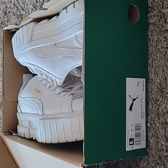 Puma Mayze Leather Sneakers 🐻‍❄️ - Picture 4 of 5